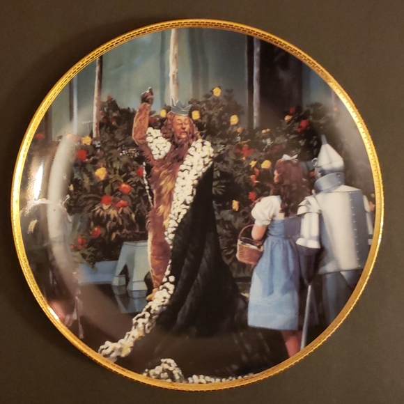 The Wizard Of Oz commemorative plate - Picture 1 of 2